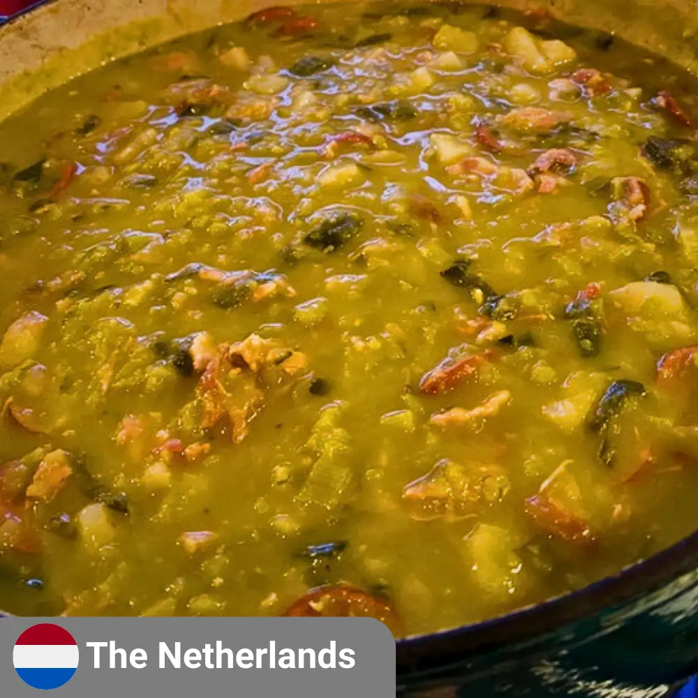 Dutch Erwtensoep (includes complimentary surprise dessert)