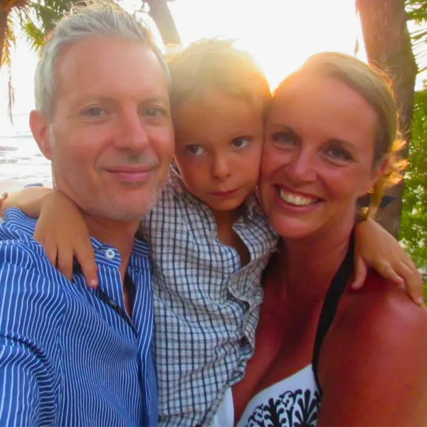 Aaron Adamson, Shane Stamm'ler-Adamson, Ragna Stamm'ler - La Luna Restaurant, Nosara, Costa Rica, 2014