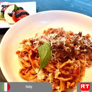 A Soulful Italian Feast: Chuck Roast Ragù with Homemade Pappardelle & Fresh Caprese Salad (includes complimentary surprise dessert)