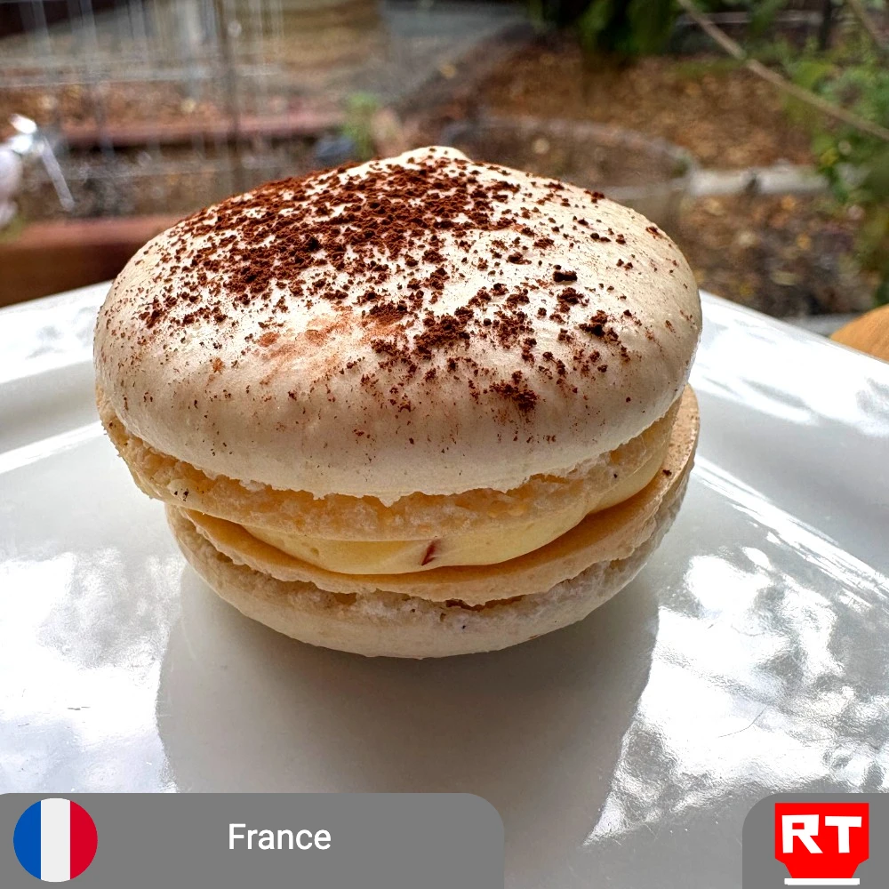 Whisper of Paris: Hazelnut Macarons with Praline Buttercream & Chocolate Ganache