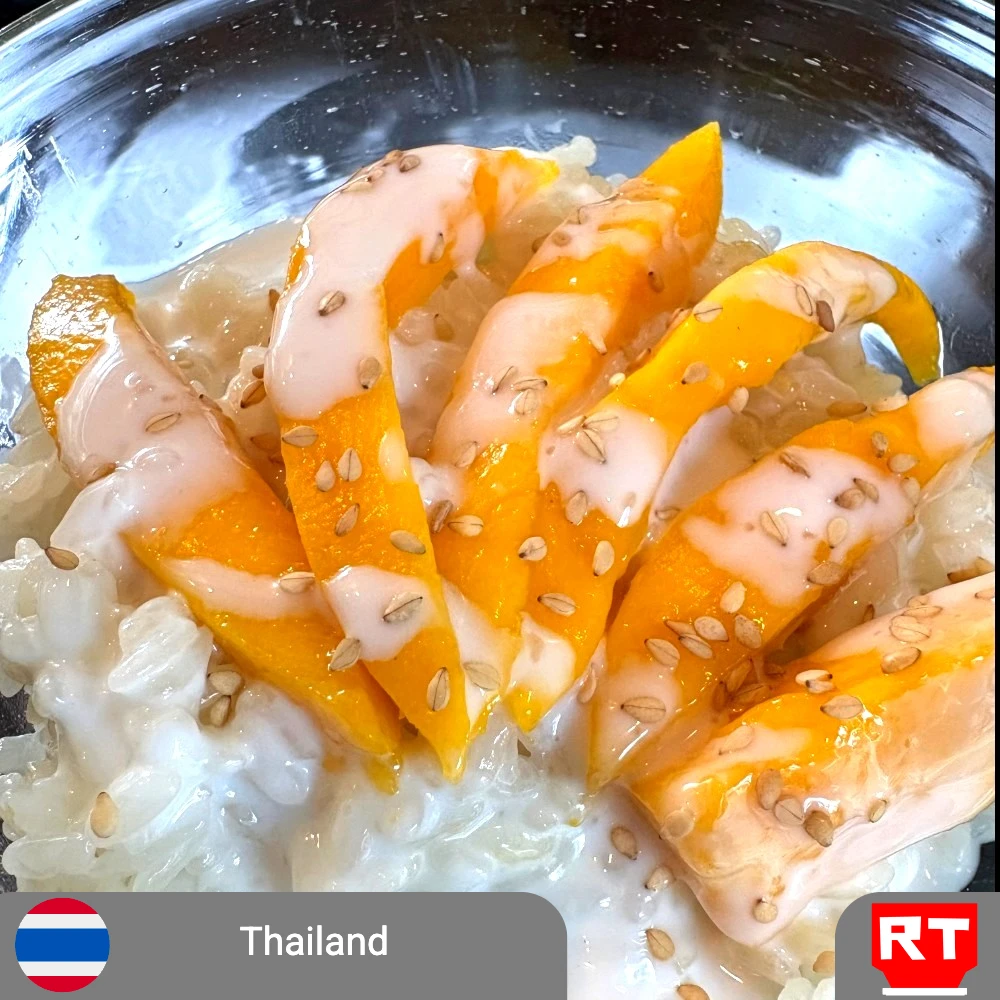 Thai Mango Sticky Rice (Khao Niew Mamuang)