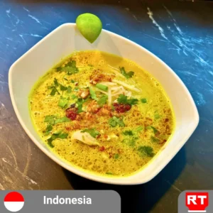 Soto Ayam – Indonesian Golden Chicken Soup (includes surprise complimentary dessert)