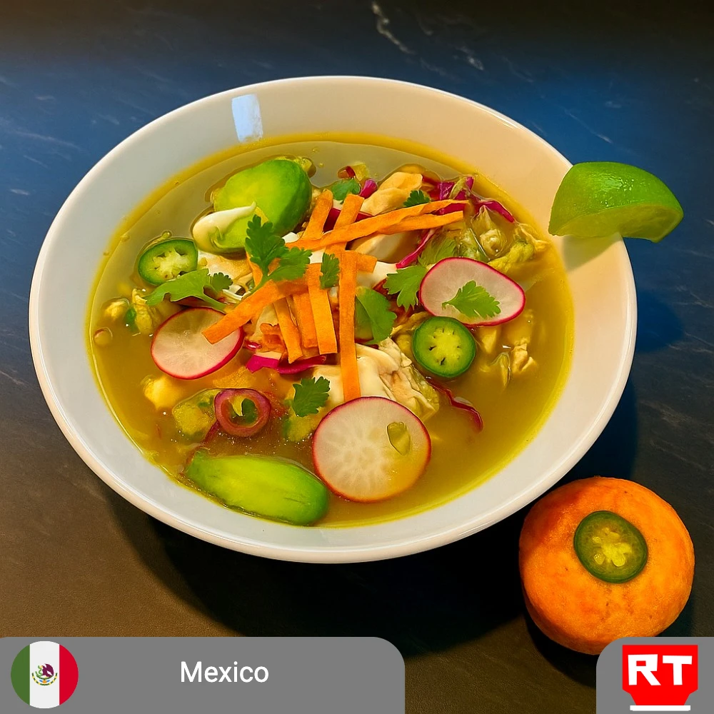 Healing Flavors from Mexico — Pozole Verde and Cornbread (includes complimentary surprise dessert)