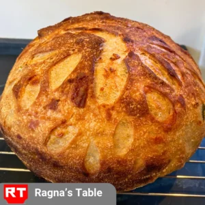 9-Inch Organic Sourdough Jalapeño Cheddar Bread Loaf