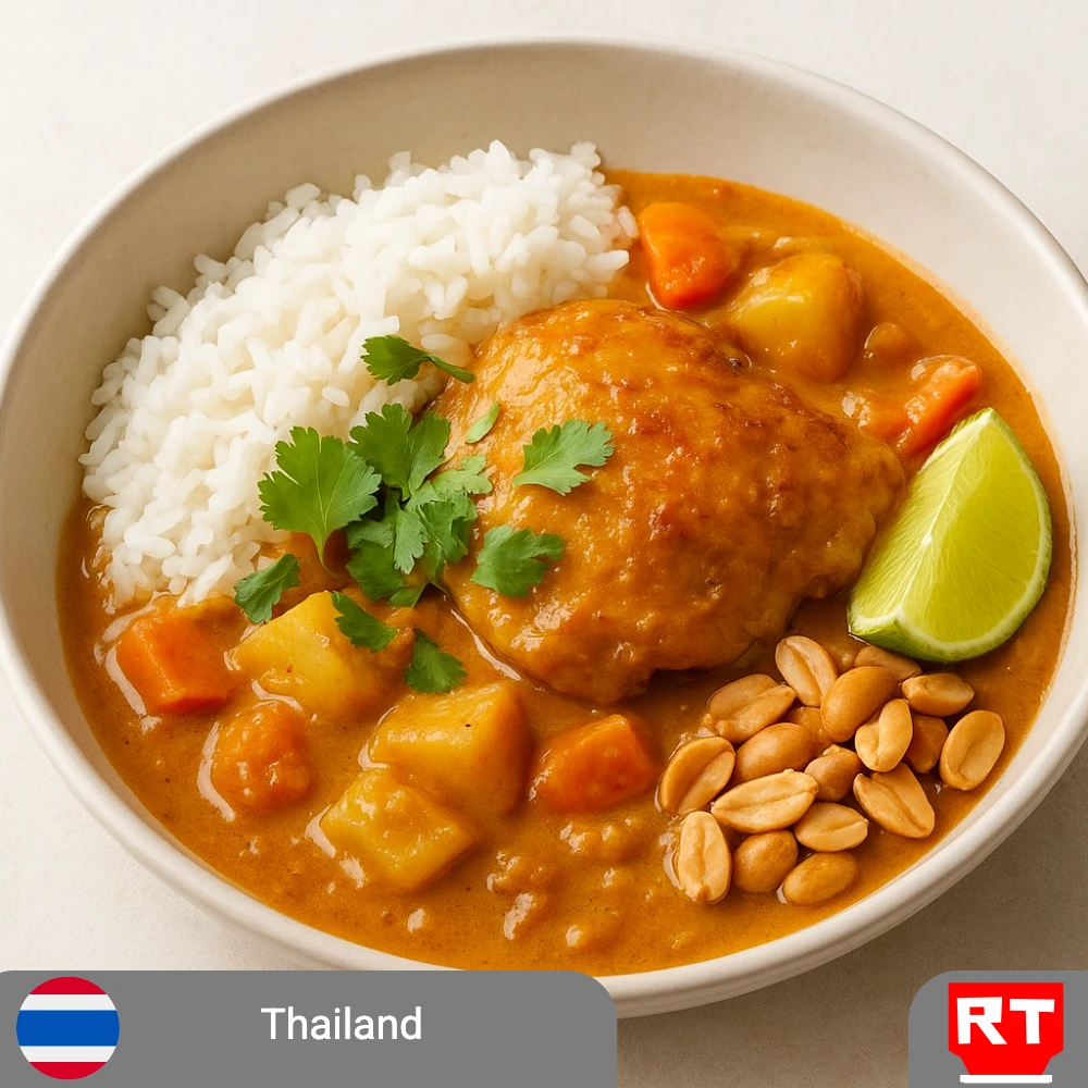 Thai Massaman Curry with a Comforting Twist – Chicken or Tofu (includes complimentary surprise dessert)