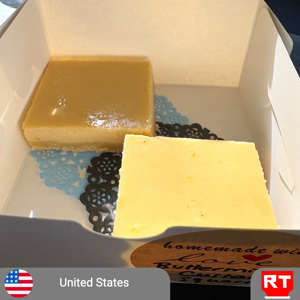 Buttermilk Custard Squares