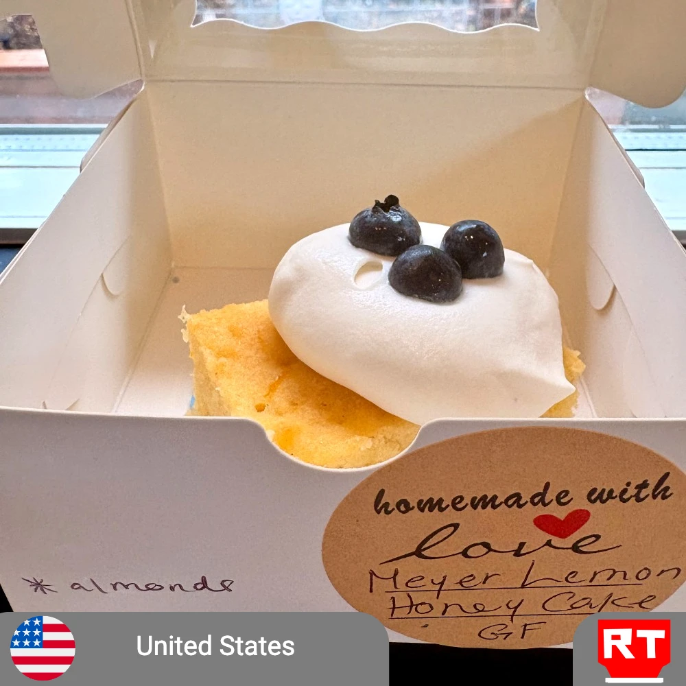 Meyer Lemon Honey Cake