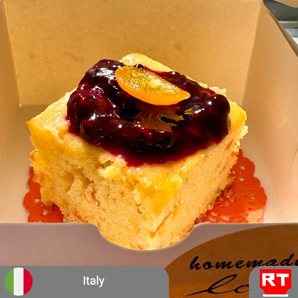 Kumquat & Mixed Berry Olive Oil Cake