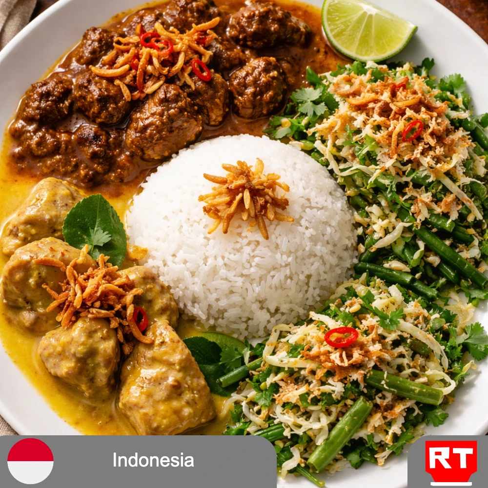 From Indonesia, With Love: A Trio of Signature Dishes (Pescetarian Upon Request) (includes complimentary surprise dessert)