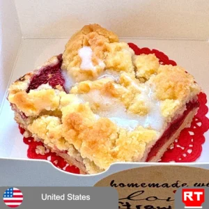 Strawberry Crumb Bar