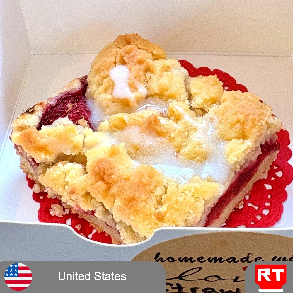 Strawberry Crumb Bar