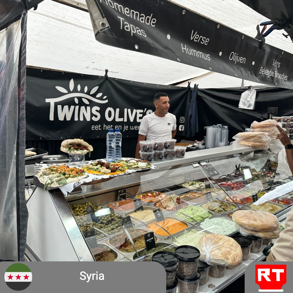 Syrian Mezze Feast (Vegetarian) (includes complimentary surprise dessert)
