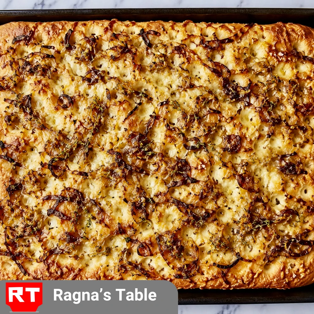 French Onion Focaccia (Half Slab)