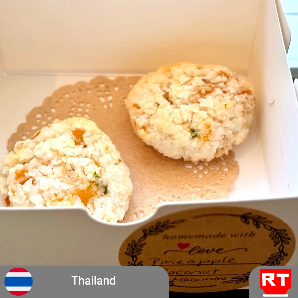 Pineapple–Coconut Macaroons