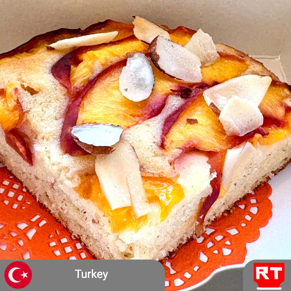 Turkish Nectarine Cake
