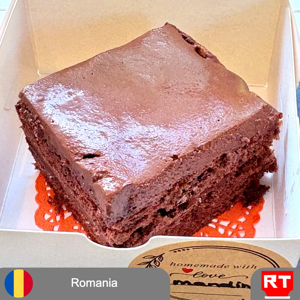 Amandine — Romanian-Inspired Chocolate & Rum Cake